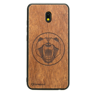 Drewniane Etui Xiaomi Redmi 8A NIEDŹWIEDŹ MERBAU