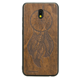 Drewniane Etui Xiaomi Redmi 8A ŁAPACZ SNÓW IMBUIA