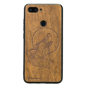 Drewniane Etui Xiaomi Mi 8 Lite WILK IMBUIA