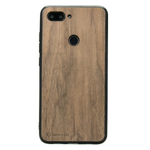 Drewniane Etui Xiaomi Mi 8 Lite ORZECH AMERYKAŃSKI