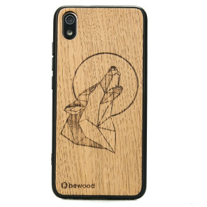 Drewniane Etui Xiaomi Redmi 7A WILK DĄB