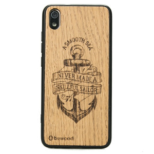 Drewniane Etui Xiaomi Redmi 7A KOTWICA DĄB