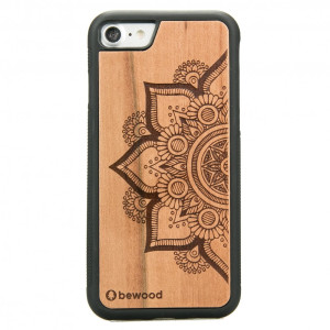 Drewniane Etui iPhone 7/8/SE 2020/2022 MANDALA JABŁOŃ