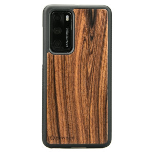 Drewniane Etui Huawei P40 PALISANDER SANTOS