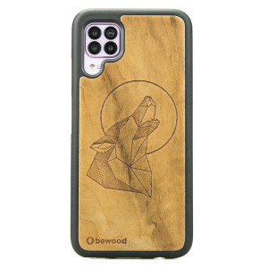 Drewniane Etui Huawei P40 Lite WILK IMBUIA