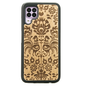 Drewniane Etui Huawei P40 Lite POLSKI FOLK ANIEGRE