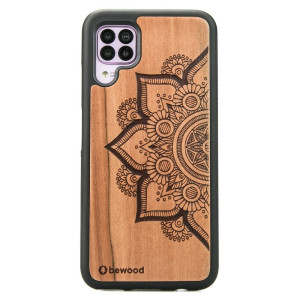 Drewniane Etui Huawei P40 Lite MANDALA JABŁOŃ
