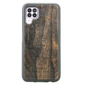 Drewniane Etui Huawei P40 Lite KALENDARZ AZTECKI ZIRICOTE