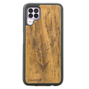 Drewniane Etui Huawei P40 Lite JELEŃ IMBUIA