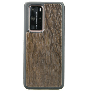 Drewniane Etui Huawei P40 Pro DĄB WĘDZONY
