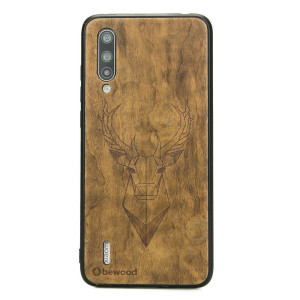 Drewniane Etui Xiaomi Mi 9 Lite JELEŃ IMBUIA