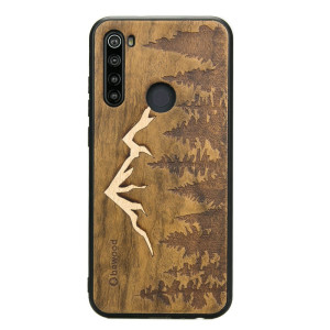 Drewniane Etui Xiaomi Redmi Note 8T GÓRY IMBUIA