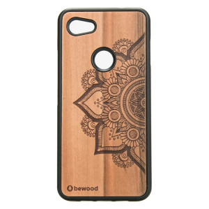 Drewniane Etui Google Pixel 3A MANDALA JABŁOŃ