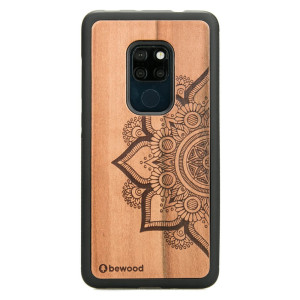 Drewniane Etui Huawei Mate 20 MANDALA JABŁOŃ