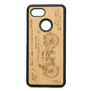 Drewniane Etui Google Pixel 3 HARLEY PATENT ANIEGRE
