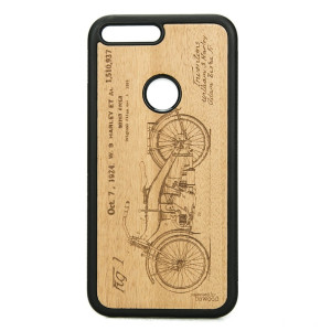 Drewniane Etui Google Pixel XL HARLEY PATENT ANIEGRE
