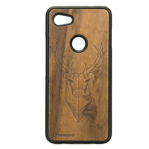 Drewniane Etui Google Pixel 3A XL JELEŃ IMBUIA