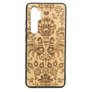 Drewniane Etui Xiaomi Mi Note 10 Lite POLSKI FOLK ANIEGRE
