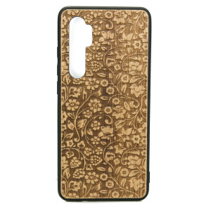 Drewniane Etui Xiaomi Mi Note 10 Lite KWIATY POLNE ANIEGRE