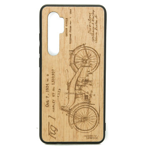 Drewniane Etui Xiaomi Mi Note 10 Lite HARLEY PATENT ANIEGRE