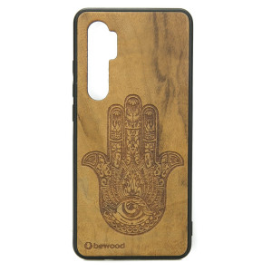 Drewniane Etui Xiaomi Mi Note 10 Lite HAMSA IMBUIA