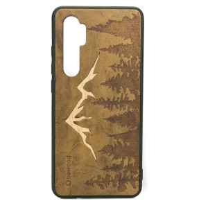 Drewniane Etui Xiaomi Mi Note 10 Lite GÓRY IMBUIA