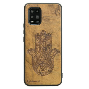 Drewniane Etui Xiaomi Mi 10 Lite HAMSA IMBUIA