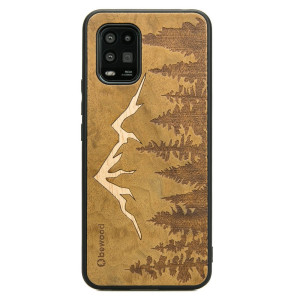 Drewniane Etui Xiaomi Mi 10 Lite GÓRY IMBUIA