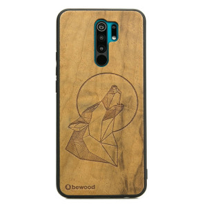 Drewniane Etui Xiaomi Redmi 9 WILK IMBUIA