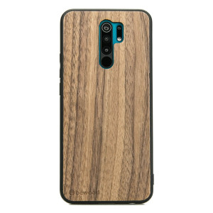 Drewniane Etui Xiaomi Redmi 9 ORZECH AMERYKAŃSKI