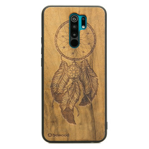 Drewniane Etui Xiaomi Redmi 9 ŁAPACZ SNÓW IMBUIA