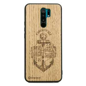 Drewniane Etui Xiaomi Redmi 9 KOTWICA DĄB