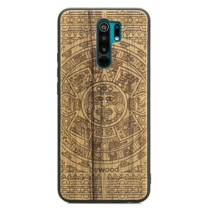 Drewniane Etui Xiaomi Redmi 9 KALENDARZ AZTECKI LIMBA