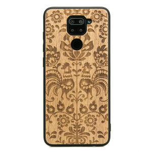 Drewniane Etui Xiaomi Redmi Note 9 POLSKI FOLK ANIEGRE