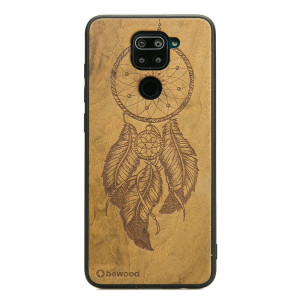 Drewniane Etui Xiaomi Redmi Note 9 ŁAPACZ SNÓW IMBUIA