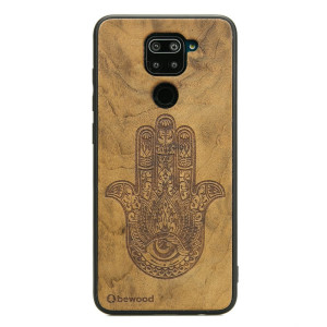 Drewniane Etui Xiaomi Redmi Note 9 HAMSA IMBUIA