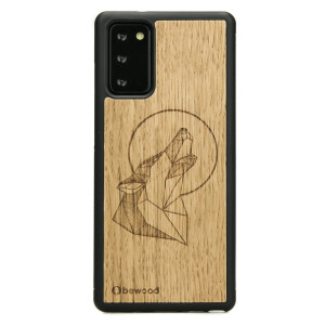 Drewniane Etui na Samsung Galaxy Note 20 WILK DĄB
