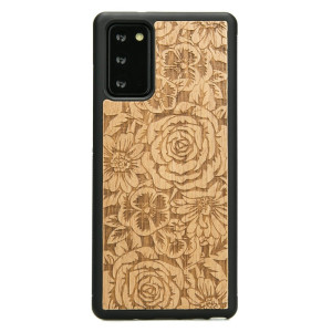 Drewniane Etui na Samsung Galaxy Note 20 RóżE ANIEGRE