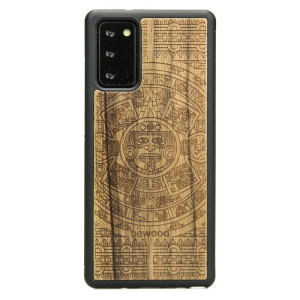 Drewniane Etui na Samsung Galaxy Note 20 KALENDARZ AZTECKI LIMBA