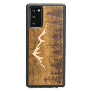 Drewniane Etui na Samsung Galaxy Note 20 GÓRY IMBUIA