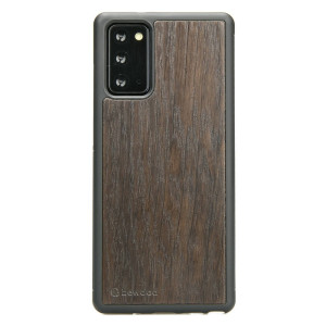 Drewniane Etui na Samsung Galaxy Note 20 DĄB WĘDZONY