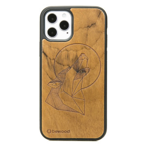 Drewniane Etui na iPhone 12 / 12 Pro WILK IMBUIA