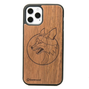 Drewniane Etui na iPhone 12 / 12 Pro LIS MERBAU