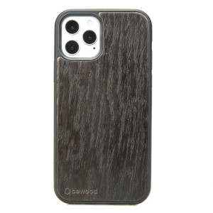 Drewniane Etui na iPhone 12 / 12 Pro DĄB WĘDZONY