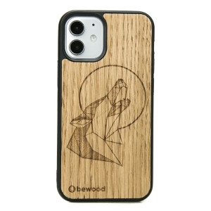 Drewniane Etui na iPhone 12 Mini WILK DĄB