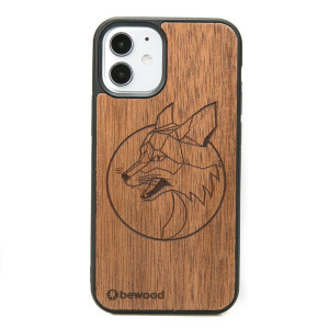 Drewniane Etui na iPhone 12 Mini LIS MERBAU