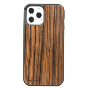 Drewniane Etui na iPhone 12 Pro Max PALISANDER SANTOS