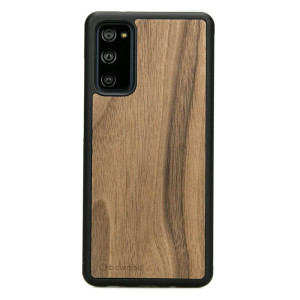 Drewniane Etui na Samsung Galaxy S20 FE ORZECH AMERYKAŃSKI