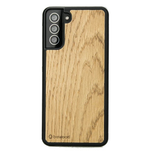 Drewniane Etui na Samsung Galaxy S21 Plus DĄB