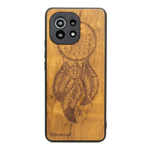 Drewniane Etui Xiaomi Mi 11 ŁAPACZ SNÓW IMBUIA